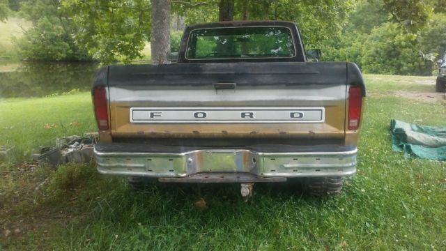 1978 Black Ford F-150 Cab & Chassis