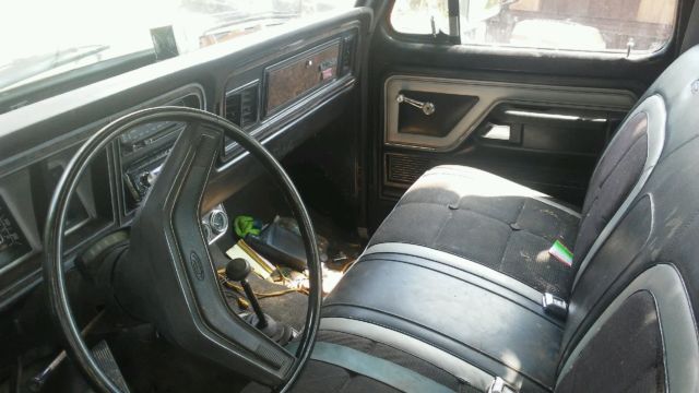 1978 Black Ford F-150 Cab & Chassis