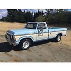1978 Two-tone BABY BLUE/IVORY Ford F-150 Standard Cab Pickup