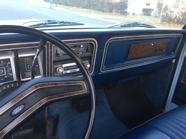 1978 Two-tone BABY BLUE/IVORY Ford F-150 Standard Cab Pickup
