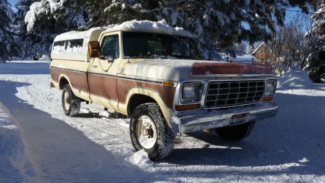 1978 Brown Ford F-250 Standard Cab Pickup