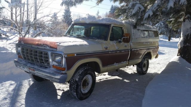 1978 Brown Ford F-250 Standard Cab Pickup