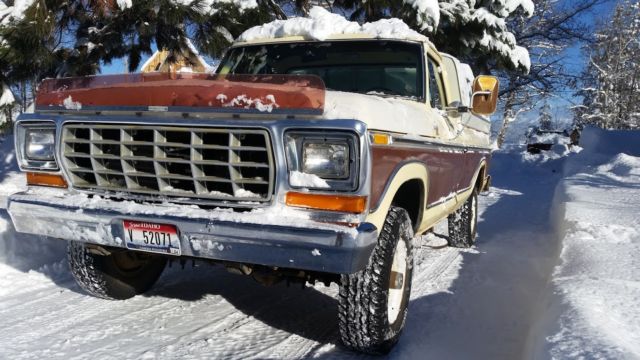 1978 Brown Ford F-250 Standard Cab Pickup