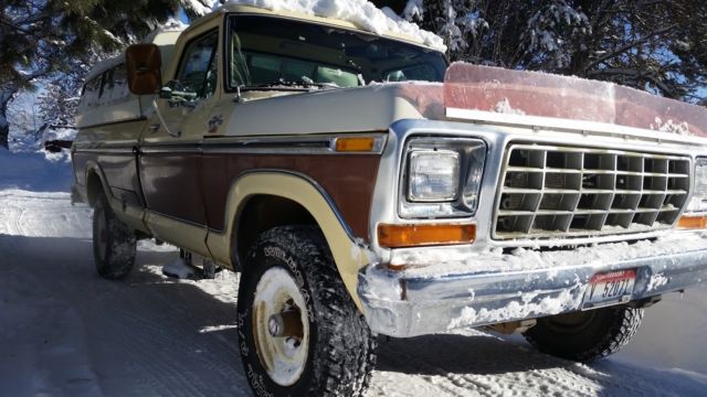 1978 Brown Ford F-250 Standard Cab Pickup
