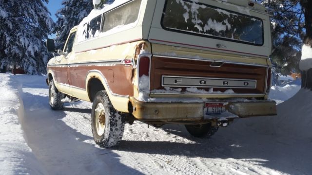 1978 Brown Ford F-250 Standard Cab Pickup