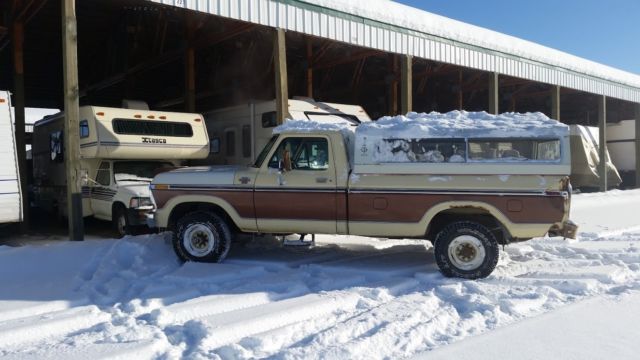 1978 Brown Ford F-250 Standard Cab Pickup