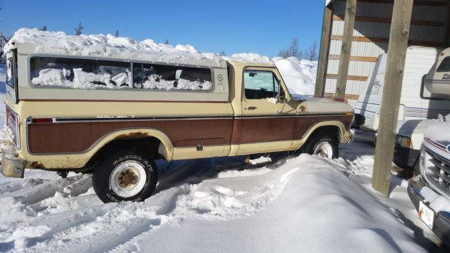 1978 Brown Ford F-250 Standard Cab Pickup