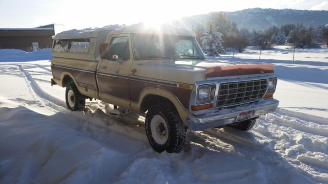 1978 Brown Ford F-250 Standard Cab Pickup