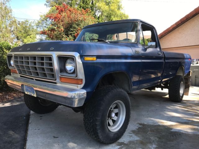 1978 Blue Ford F-250