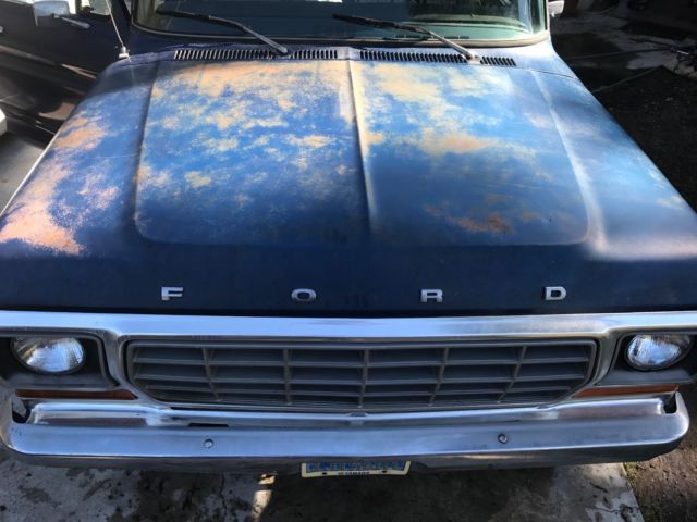 1978 Blue Ford F-250