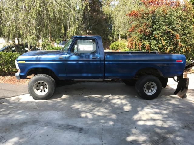 1978 Blue Ford F-250