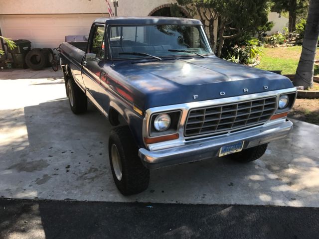 1978 Blue Ford F-250