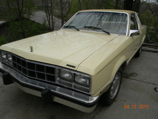 1978 Cream Ford Fairmont Coupe
