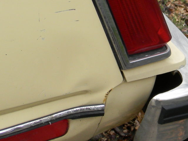 1978 Cream Ford Fairmont Coupe