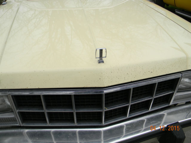 1978 Cream Ford Fairmont Coupe
