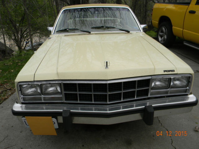1978 Cream Ford Fairmont Coupe