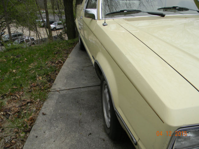 1978 Cream Ford Fairmont Coupe