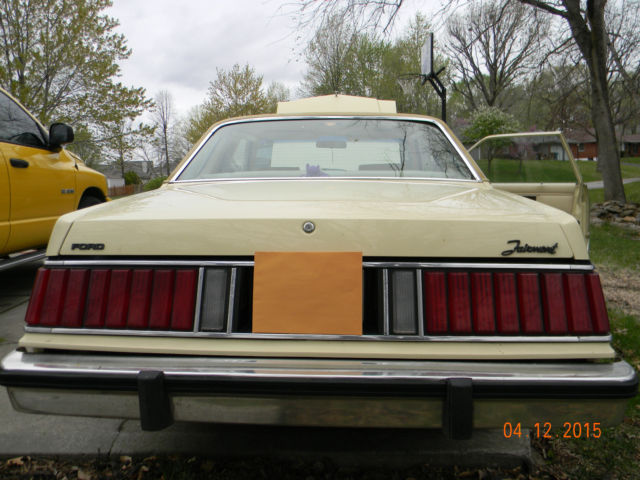 1978 Cream Ford Fairmont Coupe
