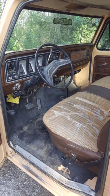 1978 Tan Ford F-250