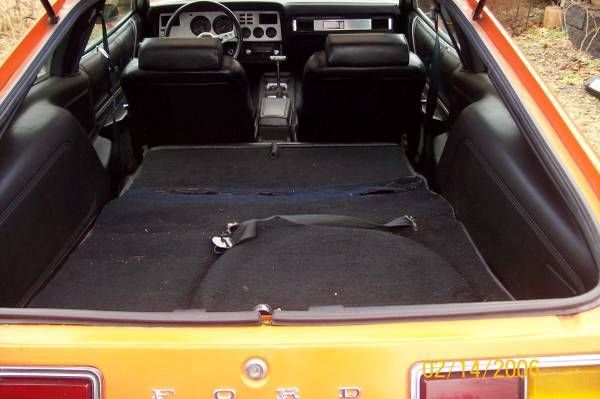 19780000 ORANGE Ford Mustang