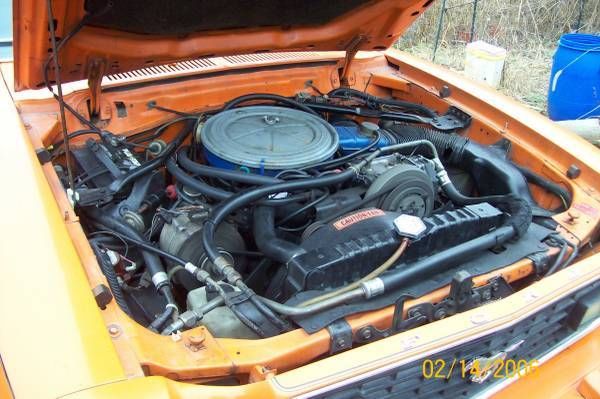 19780000 ORANGE Ford Mustang