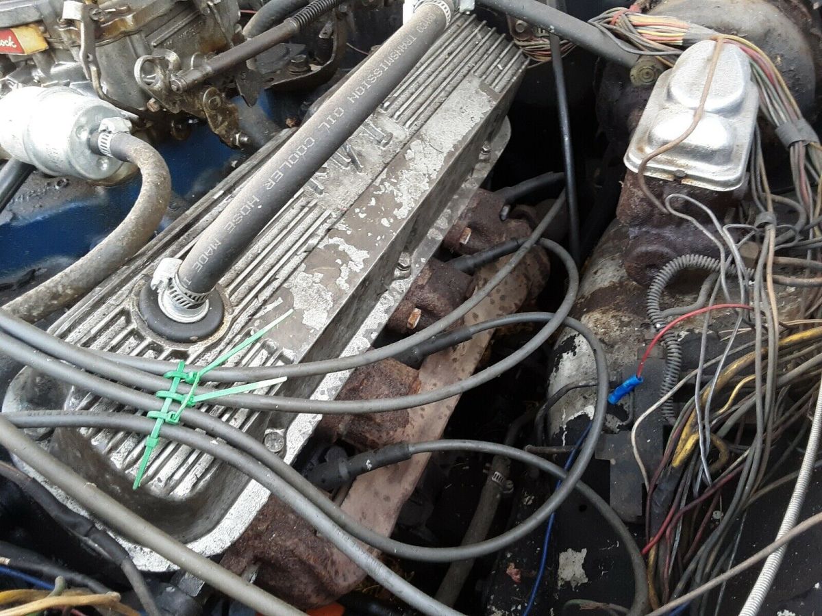 1978 Blue Ford Mustang