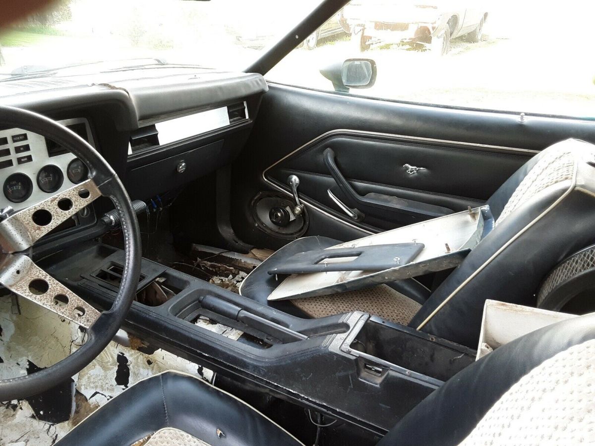 1978 Blue Ford Mustang