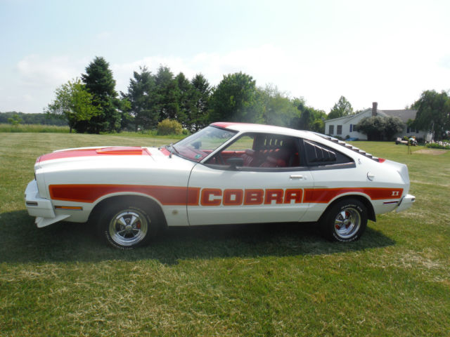 1978 White Ford Mustang Coupe