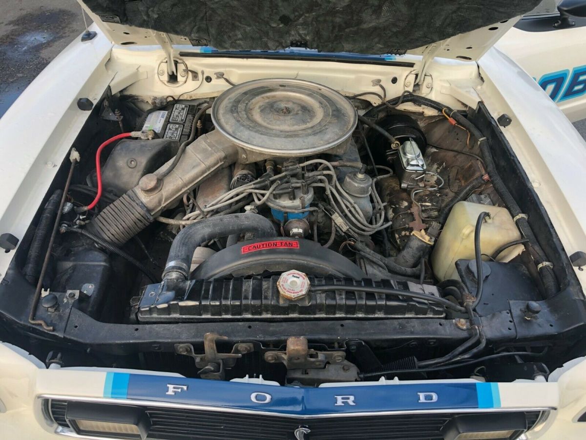 1978 White Ford Mustang Coupe