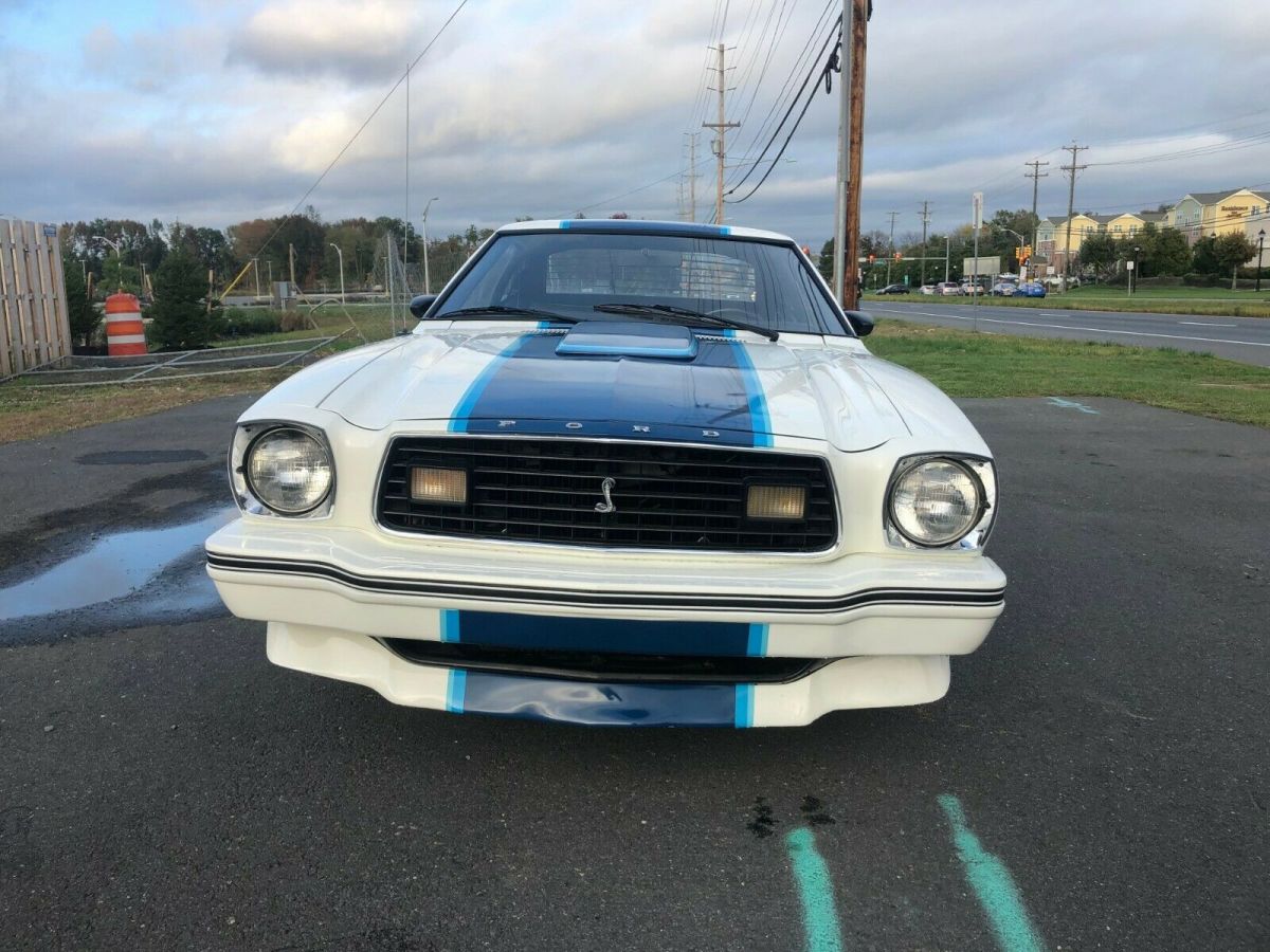 1978 White Ford Mustang Coupe