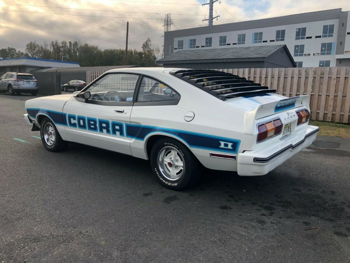 1978 White Ford Mustang Coupe