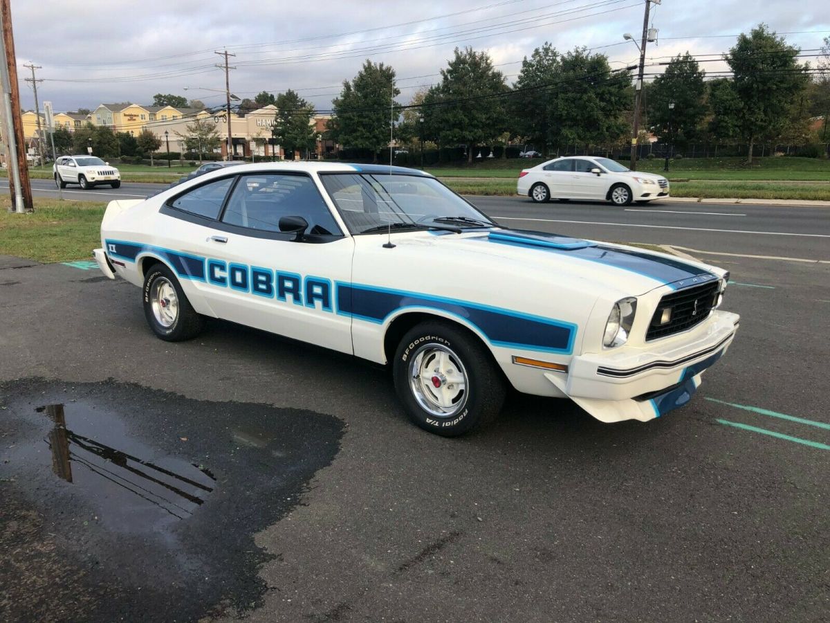 1978 White Ford Mustang Coupe