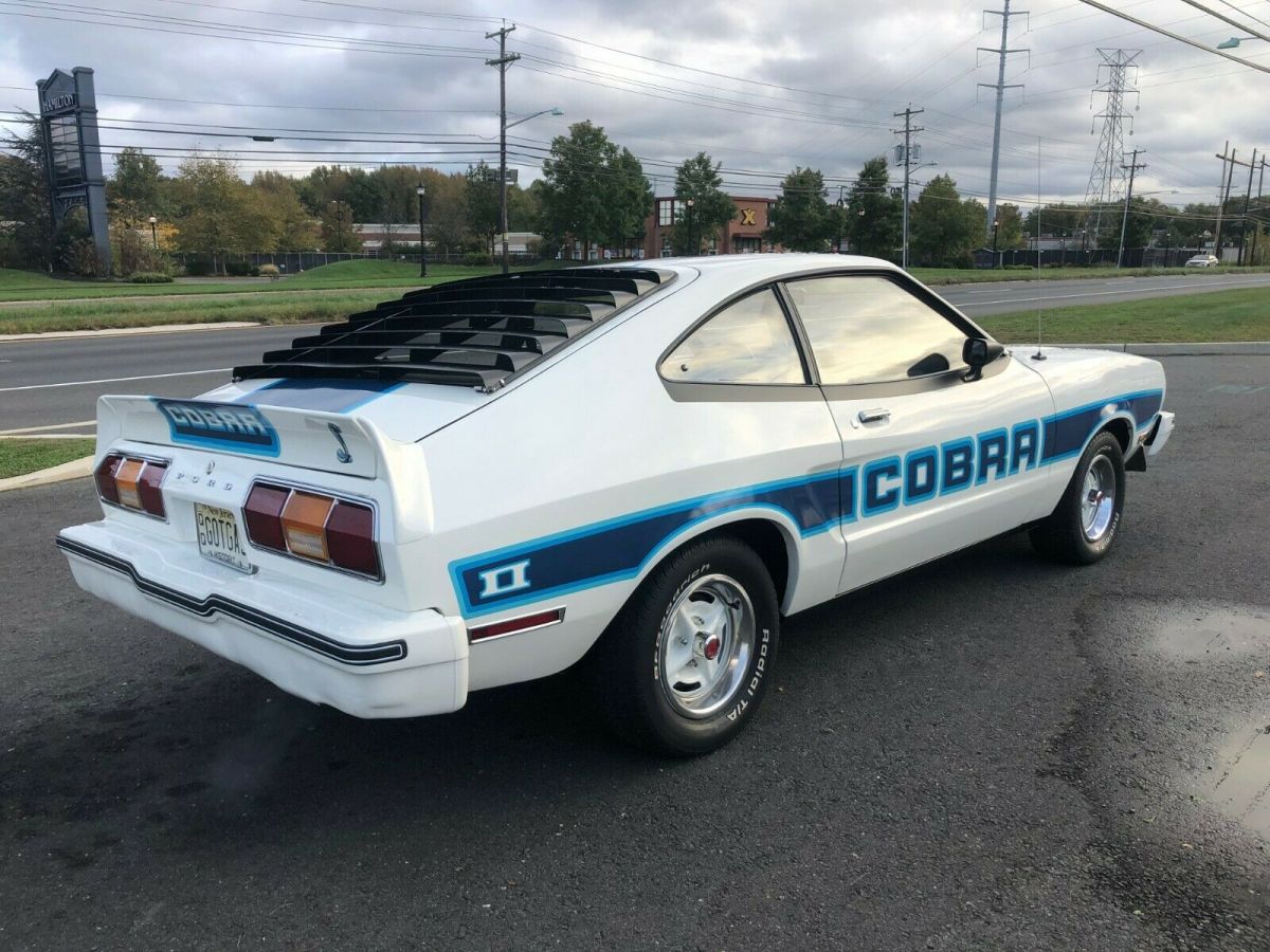 1978 White Ford Mustang Coupe