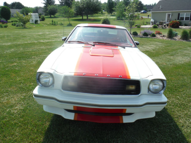 1978 White Ford Mustang Coupe