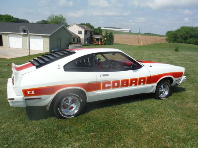 1978 White Ford Mustang Coupe