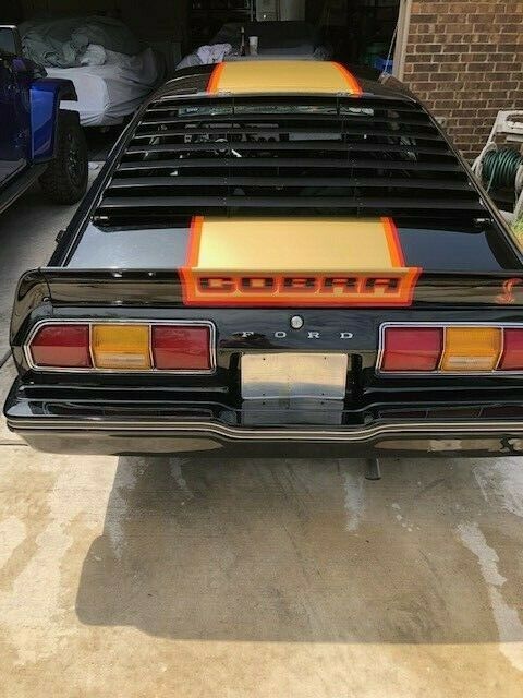 1978 Black Ford Mustang Hatchback