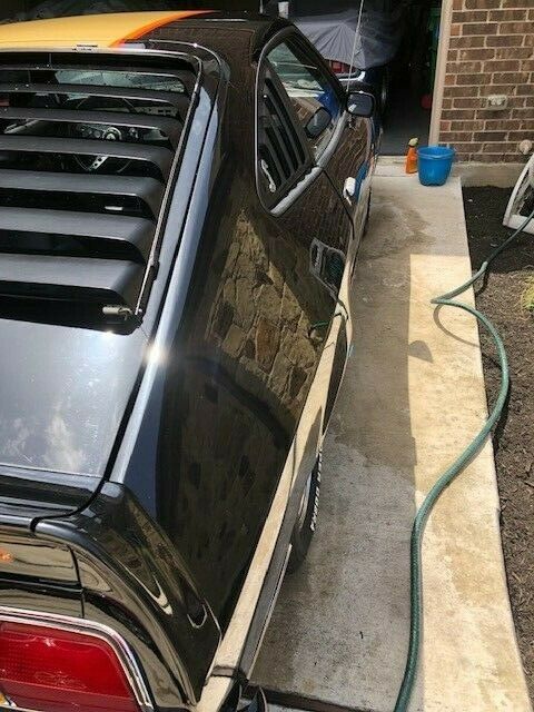 1978 Black Ford Mustang Hatchback