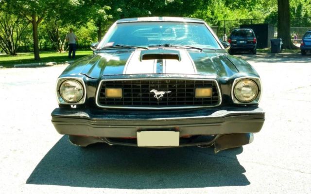 1978 Black & Gold Ford Mustang