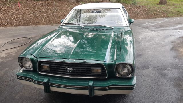 1978 Green Ford Mustang Coupe