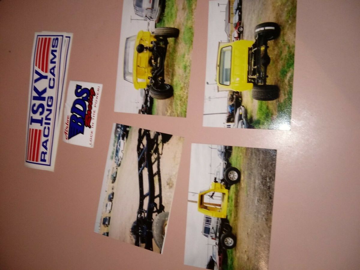 1978 Yellow Ford Pickup Standard Cab Pickup