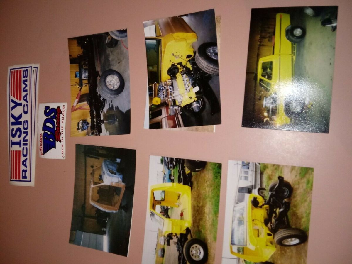 1978 Yellow Ford Pickup Standard Cab Pickup