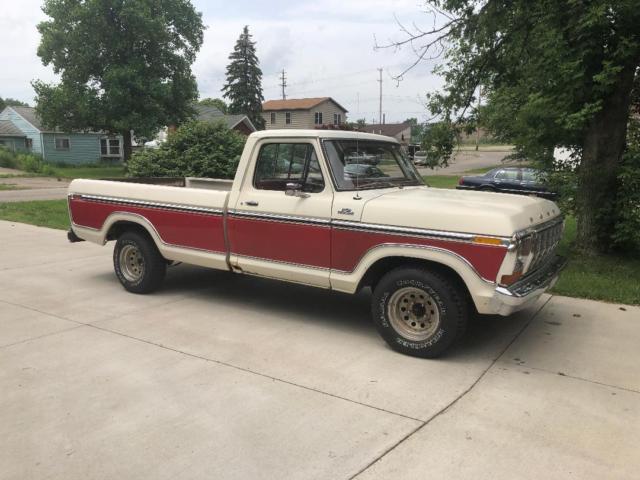 1978 Red Ford Ranger Standard Cab Pickup