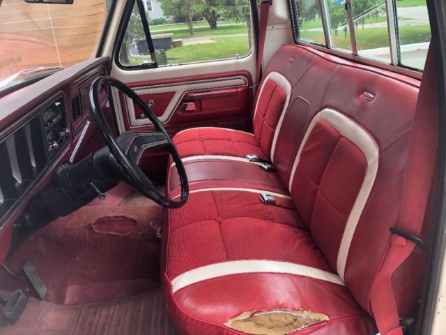 1978 Red Ford Ranger Standard Cab Pickup