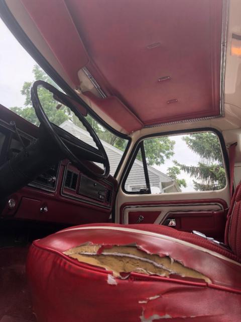 1978 Red Ford Ranger Standard Cab Pickup