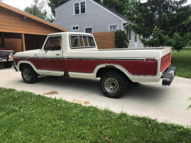 1978 Red Ford Ranger Standard Cab Pickup