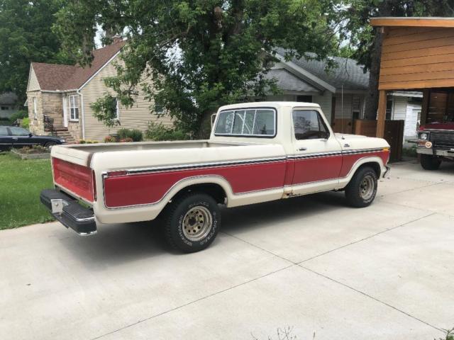 1978 Red Ford Ranger Standard Cab Pickup
