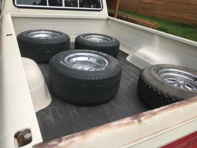 1978 Red Ford Ranger Standard Cab Pickup