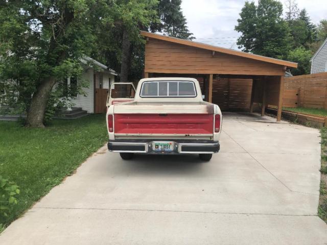 1978 Red Ford Ranger Standard Cab Pickup