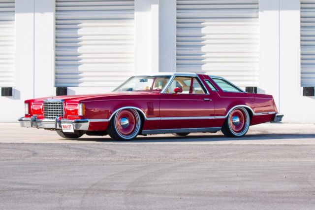 1978 Red Ford Thunderbird Coupe