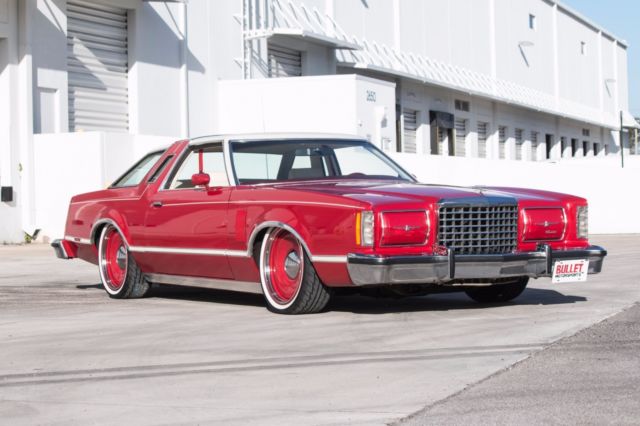 1978 Red Ford Thunderbird Coupe